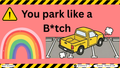 You park like a B*tch Card pack (20 pcs)